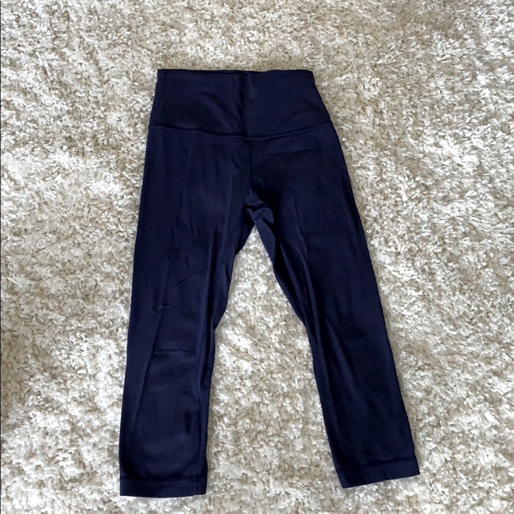Lululemon Align cropped leggings.